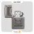 فندک زیپو بلک آیس طرح لوگو جک دنیلز مدل 49040-Zippo Lighter 49040 24095 JACK DANIELS