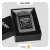 فندک زیپو بلک آیس طرح لوگو جک دنیلز مدل 49040-Zippo Lighter 49040 24095 JACK DANIELS