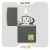 فندک زیپو سبز طرح شبدر مدل 49796-​Zippo Lighter 49796 221 FOUR LEAF CLOVER DESIGN