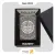 فندک زیپو طرح قطب نما مدل 29232-Zippo Lighter 29232 Black Ice Compass