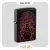 فندک زیپو مشکی مدل 49791 طرح عنکبوت-Zippo Lighter 49791 218 SPIDER DESIGN