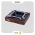 زیر سیگاری برگ جیفنگ مدل جی اف-071-​JIFENG JF-071 aluminium and merbau wooden four slots cigar ashtray