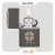 فندک بنزینی زیپو طرح شبدر مدل 49120-​Zippo Lighter 49120 150 GOODLUCK DESIGN