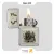 فندک بنزینی زیپو طرح کشتی مدل 359-Zippo Lighter ​359-HP CHROME/SCRIMSHAW