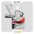 فندک زیپو 540 رنگ طرح شعله مدل 49357-Zippo Lighter 49357 49352 FLAME DESIGN