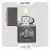 فندک زیپو بلک آیس طرح مهر بزرگ دلار آمریکا مدل 49395-Zippo Lighter 49395 150 DOLLAR DESIGN