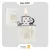 فندک زیپو سفید طرح شاه و ملکه مدل 49847-Zippo Lighter 49847 214 KING QUEEN DESIGN