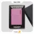 فندک زیپو صورتی طرح لوگو زیپو مدل 238 زد ال-​Zippo Lighter 238ZL PINK MATTE