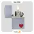 فندک زیپو طرح قلب مدل 29060-​Zippo Lighter 29060 207 LOVE