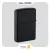 فندک زیپو مشکی طرح لوگو زیپو و یین و یانگ مدل سی آی 404586-Zippo Lighter 218-CI404586 REG BLACK MATTE ABST