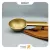 زیر سیگاری برگ جیفنگ طلایی مدل اس ان-63-JIFENG CIGAR ASHTRAY SN-ASJI-2101-63