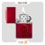 فندک زیپو قرمز مدل 21186 طرح جمجمه-Zippo Lighter 21186-21063 DOOM