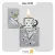 فندک زیپو مدل 49789 طرح دختر ملوان-​Zippo Lighter 49789 207 SAILOR GIRL TATTOO DESIG