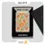 فندک زیپو کرم مدل 49770 طرح گل-Zippo Lighter 49770 49453 VINTAGE FLORAL DESIGN