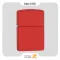 فندک بنزینی زیپو قرمز طرح لوگو زیپو مدل 233  زد ال-Zippo Lighter 233ZL RED MATTE