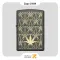 Zippo Lighter 29589 ALL AROUND LEAF DESIGN LASER فندک بنزینی زیپو سبز لجنی مدل 29589