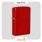 Zippo Lighter 49475 Anodize Red فندک بنزینی زیپو قرمز آنودایز مدل ​49475