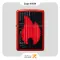 Zippo Lighter 49584 49475 ZIPPO DESIGN​ فندک بنزینی زیپو قرمز با طرح شعله مدل 49584