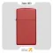 فندک بنزینی زیپو اسلیم قرمز مدل 1633-​Zippo Lighter 1633 SLIM RED MATTE