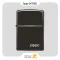 فندک بنزینی زیپو بلک آیس طرح لوگو زیپو مدل 24756 زد ال-Zippo Lighter 24756ZL EBONY WITH ZIPPO LOGO LASERE