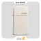 فندک بنزینی زیپو سفید ضد خش طرح لوگو زیپو مدل 49265 زد ال-​Zippo Lighter ​49265ZL 49265 SLIM MERCURY GLASS