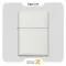 فندک بنزینی زیپو سفید مدل 214-​Zippo Lighter 214 White Matte