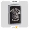 فندک بنزینی زیپو طرح اسکلت و تبر مدل 29582-Zippo Lighter 29582 207 SONS OF ANARCHY