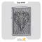 فندک بنزینی زیپو طرح برجسته عقاب مدل 49450-Zippo Lighter ​49450 Eagle Emblem