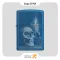 فندک بنزینی زیپو طرح جمجمه مدل 29704-Zippo Lighter ​29704 20446 SKULL DESIGN