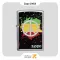 فندک بنزینی زیپو طرح صلح مدل 29606-Zippo Lighter ​29606 200 ZIPPO PEACE SPLASH