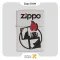 فندک بنزینی زیپو طرح فندک و لوگو زیپو مدل 29194-Zippo Lighter 29194 214 ZIPPO