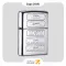 فندک بنزینی زیپو طرح لوگو زیپو مدل 28381-Zippo Lighter ​28381 250 STAMPED