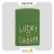 فندک بنزینی زیپو طرح نوشته لاکی مدل 49138-Zippo Lighter ​49138 -228 LUCKY CHARM DESIGN