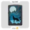 فندک بنزینی زیپو طرح گرگ و ماه مدل 29864-​Zippo Lighter 29864 218 WOLF AND MOON DESIGN