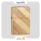 فندک بنزینی زیپو طلایی طرح خطوط مورب مدل 29675-​Zippo Lighter 29675 DIAGONAL WEAVE BRASS