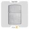 فندک بنزینی زیپو مدل 28181 بدنه بافت عمودی و افقی-​Zippo Lighter 28181-000009 REG LINEN WEAVE