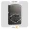 فندک بنزینی زیپو پلاک برجسته لوگو هارلی دیویدسون مدل 29822-Zippo Lighter ​29822 28378 H-D BAR AND SHEILD