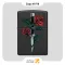 فندک زیپو آسفالتی طرح گل و خنجر مدل 49778-Zippo Lighter 49778 ROSE DAGGER TATTO DESIGN