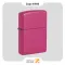 فندک زیپو صورتی پر رنگ مدل 49846-​Zippo Lighter ​49846 FREQUENCY MATTE