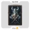 فندک زیپو طرح جمجمه وایکینگ ها مدل 49106-Zippo Lighter 49106 24756 ANNE STOKES COLLECTIO