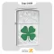 فندک زیپو طرح شبدر مدل 24699-​Zippo Lighter 24699 250 CLVR