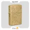 فندک زیپو طلایی مدل 49477-​Zippo Lighter 49477 Requllar Tombled Brass