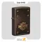 فندک زیپو قهوه ای تیره طرح لوگو هارلی دیویدسون مدل 49466-Zippo Lighter 49466 49180 HARLEY DAVIDSON