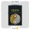 فندک زیپو مشکی طرح لوگو زیپو و یین و یانگ مدل سی آی 404586-Zippo Lighter 218-CI404586 REG BLACK MATTE ABST