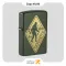 فندک زیپو سبز مدل 49246 طرح ساسکواچ-Zippo Lighter 49246 221 SASQUATCH DESIGN