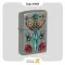 فندک زیپو سبز مدل 49860 طرح خنجر گوتیک-Zippo Lighter 49860 49843 GOTHIC DAGGER DESIGN