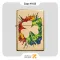 فندک زیپو طلایی طرح شبدر مدل 49125-Zippo Lighter 49125 254B GRAFFITI CLOVER DESIGN