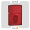 فندک زیپو قرمز مدل 21186 طرح جمجمه-Zippo Lighter 21186-21063 DOOM