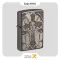 فندک زیپو مدل 48411 تلفیق طرح خالکوبی و صلیب-Zippo Lighter 48411 150 TATTOO THEME DESIGN