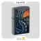 فندک زیپو مدل 49776 طرح اژدها-Zippo Lighter 49776 211 FIERY DRAGON DESIGN